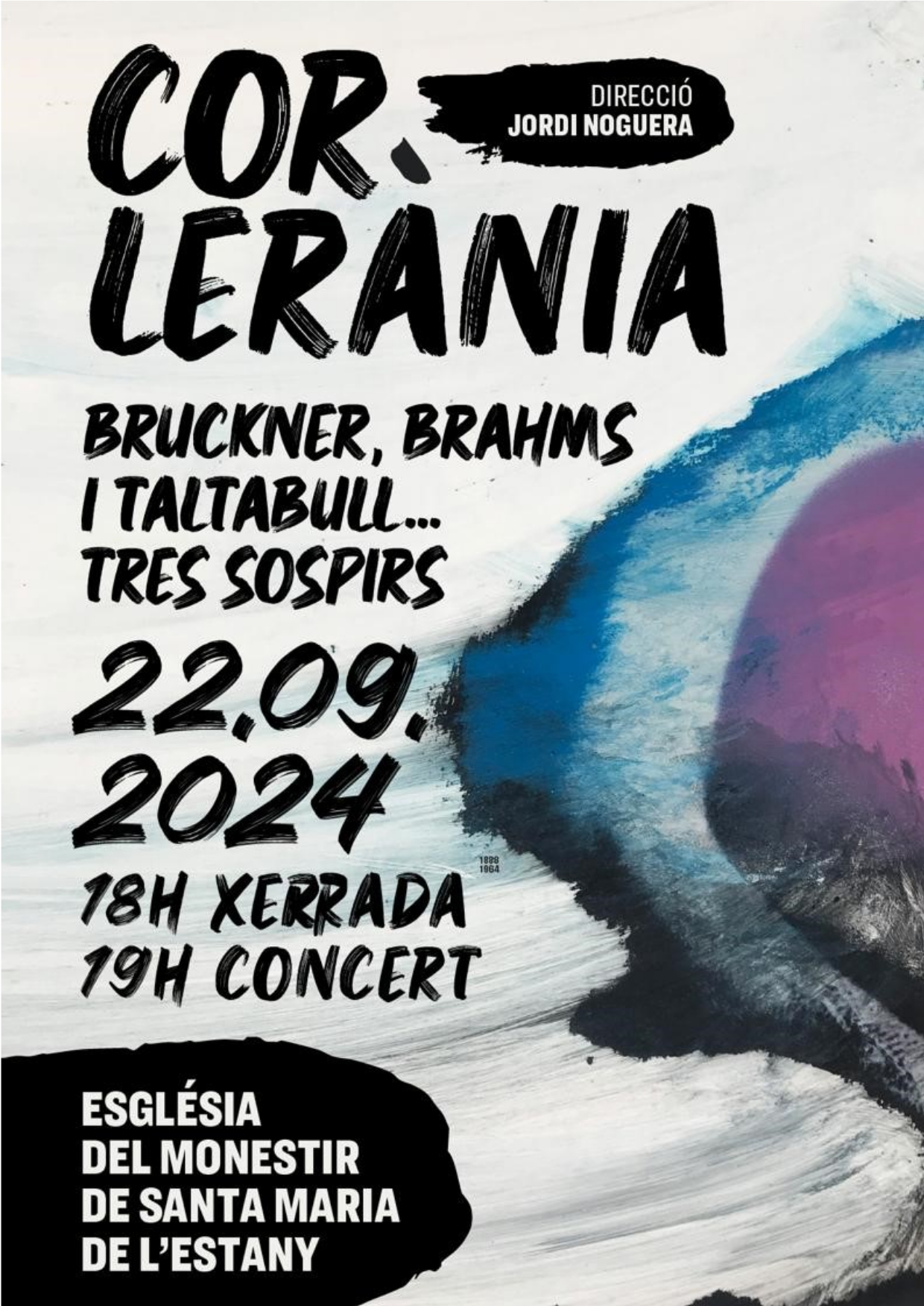 Xerrada i concert amb Cor Lerània