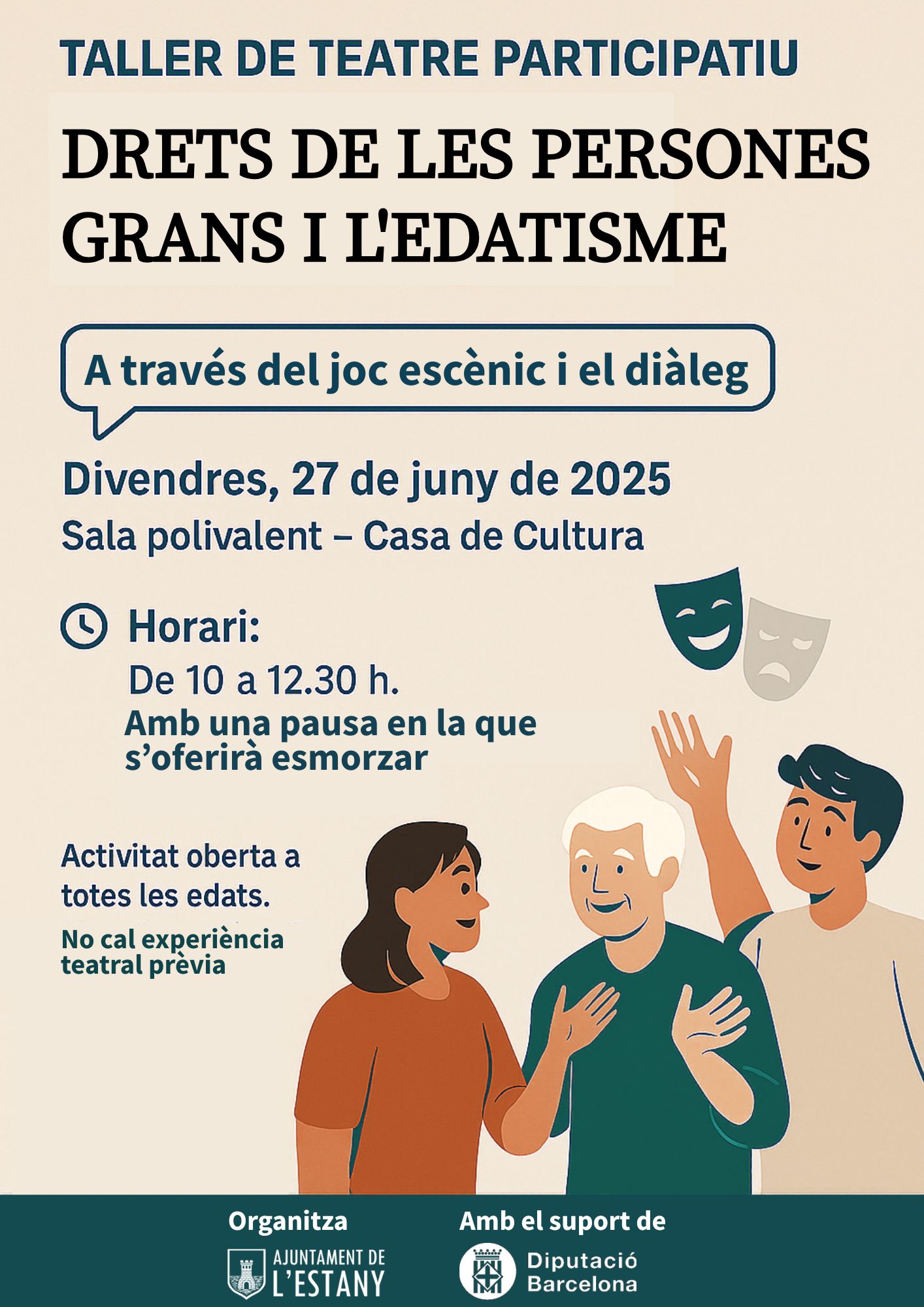 Taller de teatre participatiu sobre l'edatisme